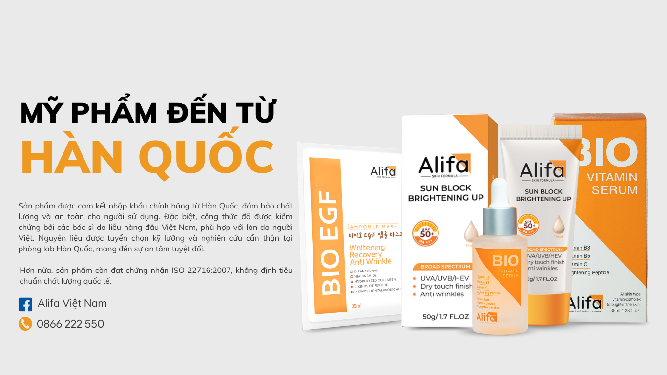 Home - Mỹ phẩm Alifa