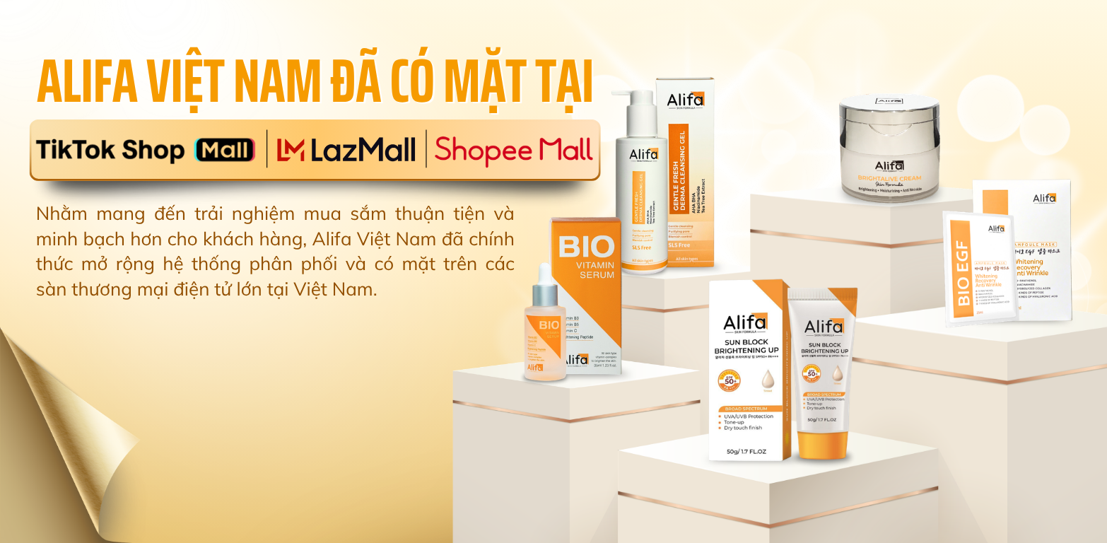 Trang Chủ - Mỹ phẩm Alifa